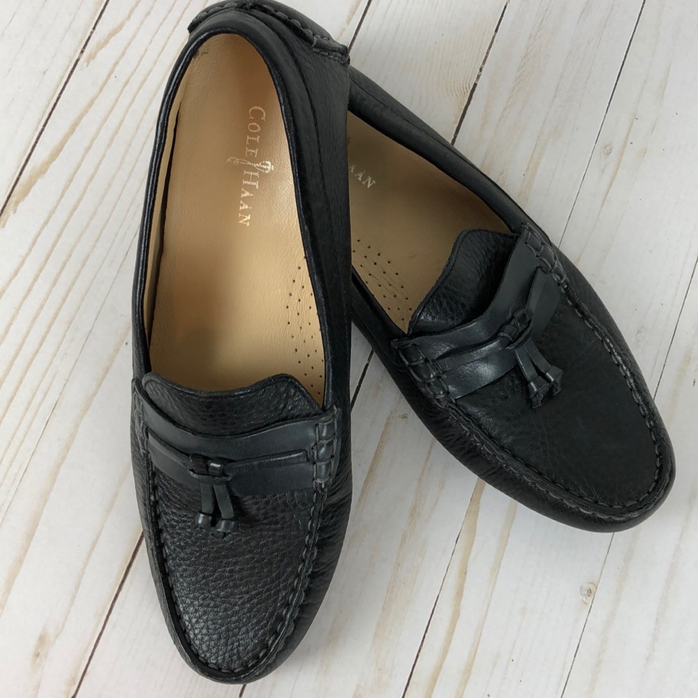 NWOT Cole Haan Pebbled Leather Tassel Loafer Shoes